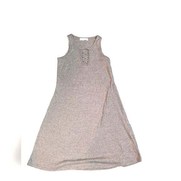 Knox Rose Dresses & Skirts - 🛍️Pink ROSE RIBBED SLEEVELESS FORM FITTING DRESS SIZE SMALL